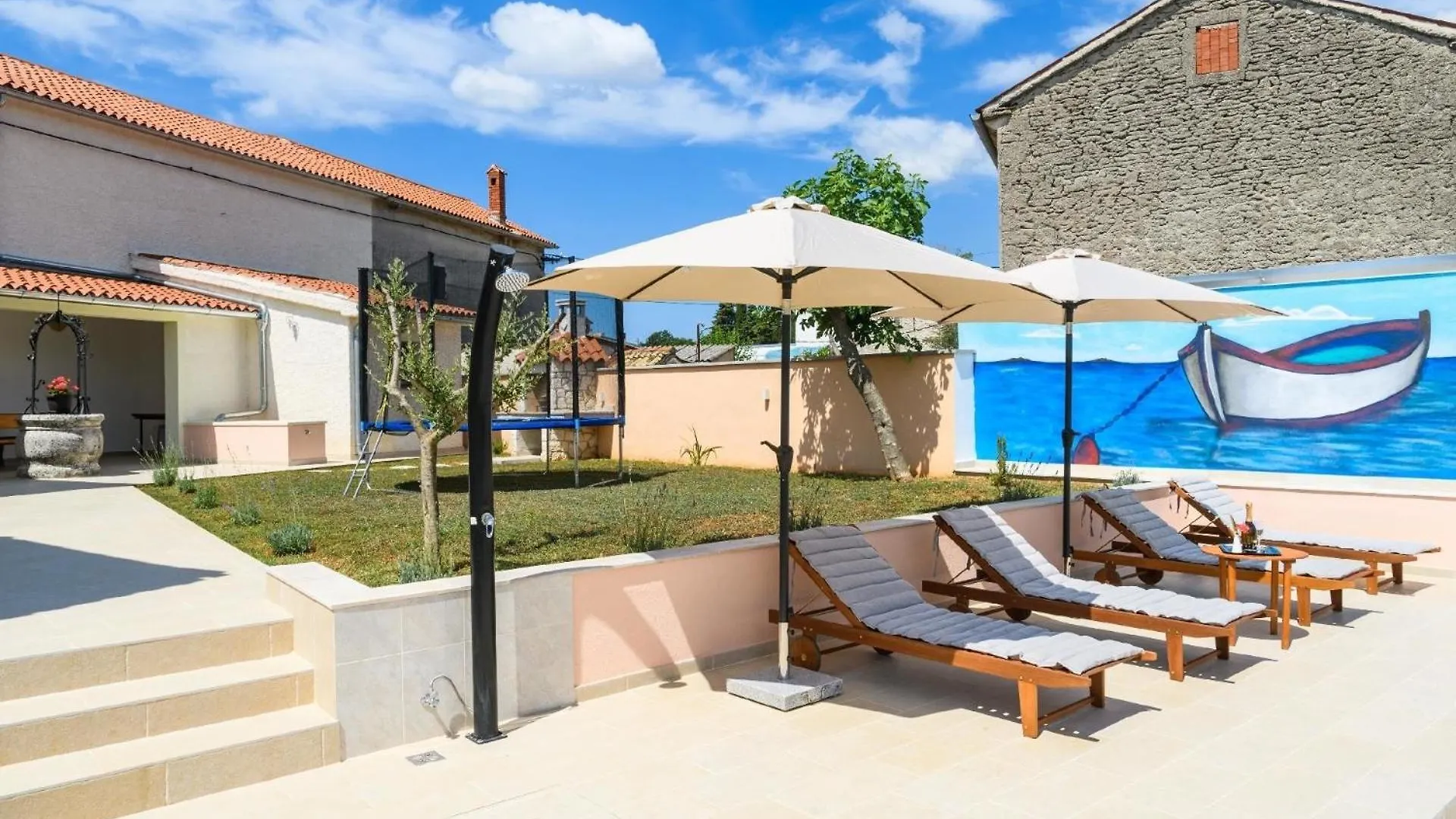 Ferienhaus Mit Privatpool Fuer 4 Personen Ca 120 Qm In Divsici, Istrien Suedkueste Von Istrien Horvátország
